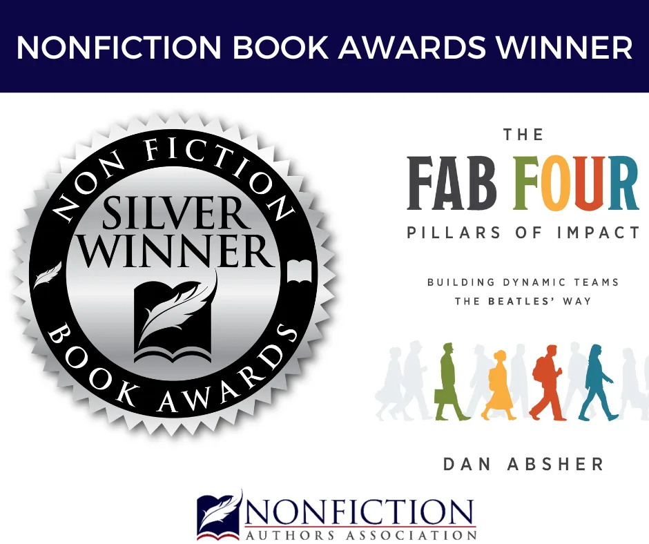 Nonfiction Book Awards Silver Winner — The Fab Four Pillars of Impact